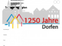 1250-jahre-dorfen.de Webseite Vorschau