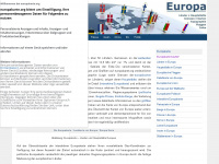 europakarte.org Webseite Vorschau
