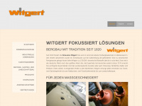 witgert-tonbergbau.de Webseite Vorschau