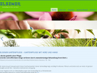 elsener-gartenpflege.ch Webseite Vorschau