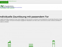 zweifel-zaun.ch Webseite Vorschau