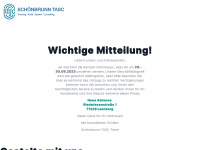 schoenbrunn-tasc.de Webseite Vorschau