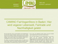 camino-fairvegan.at Webseite Vorschau