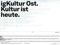 ig-kultur-ost.ch Webseite Vorschau