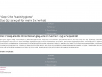 praxishygiene.net Webseite Vorschau