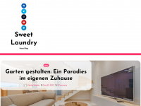 sweetlaundry.de Webseite Vorschau