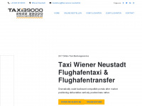 taxi-wiener-neustadt.at Webseite Vorschau