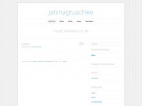 janinagruschke.wordpress.com Webseite Vorschau