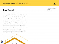 varroaresistenzprojekt.eu Webseite Vorschau