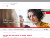 caritas-soziale-dienste-dachau.de Webseite Vorschau