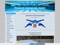 duesseldorfer-schwimmschule.de Webseite Vorschau