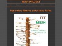 mesh-projekt.de Webseite Vorschau