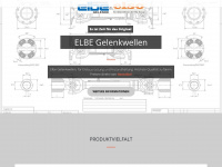 elbe-gelenkwellen.com Webseite Vorschau