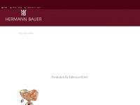 hermann-bauer-silver.com Webseite Vorschau