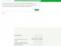 vivat-pflege.de Webseite Vorschau