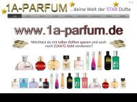 1a-parfum.de Webseite Vorschau