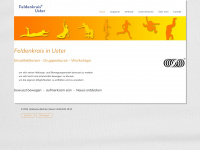 feldenkrais-uster.ch Webseite Vorschau