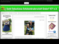 bruderschaft-gindorf.de Webseite Vorschau
