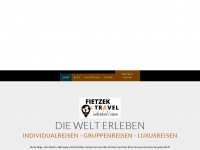 fietzek-travel.com Webseite Vorschau