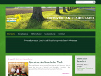 gruene-sauerlach.de Webseite Vorschau