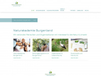 naturakademie-burgenland.at Webseite Vorschau