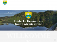 krumau-tourismus.at Webseite Vorschau