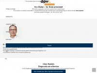 dpv-analytics.com Webseite Vorschau