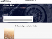 sb-waschanlage.com Webseite Vorschau