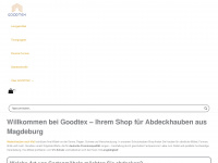 goodtex.de Webseite Vorschau