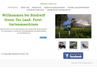 bindreiff-green-tec.ch Webseite Vorschau