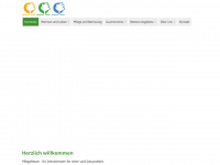pflegereute.ch Webseite Vorschau
