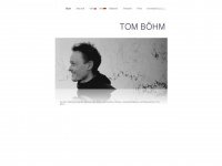 tomboehm.info Webseite Vorschau