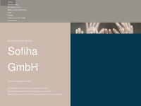 sofiha-gmbh.de Webseite Vorschau