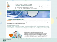 alterszahnmedizin-brugg.ch Webseite Vorschau