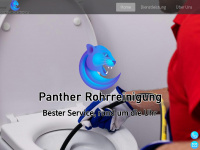 rohrreinigung-panther.de Webseite Vorschau