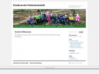 kinderarche-hohenlockstedt.de Webseite Vorschau