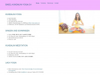 basel-kundalini-yoga.ch Webseite Vorschau