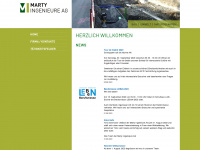 marty-ing.ch Webseite Vorschau