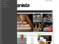 lanista-magazine.com Webseite Vorschau