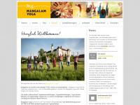 mangalam-yoga.com Webseite Vorschau