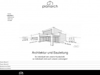 planarch.ch Webseite Vorschau