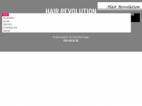 hairrevoluzione.ch Webseite Vorschau