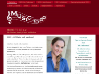 music-to-go.com Webseite Vorschau