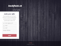 backflash.ch Webseite Vorschau