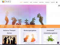 autismus-zaks.de Webseite Vorschau