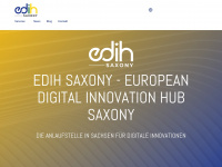edih-saxony.eu Webseite Vorschau