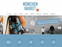muenchenbasket.de Webseite Vorschau