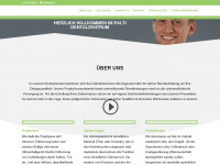 zahnarzt-palti.de Webseite Vorschau