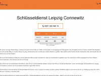 schlüsseldienst-leipzig-connewitz.de Webseite Vorschau