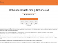 schlüsseldienst-leipzig-schönefeld.de Webseite Vorschau